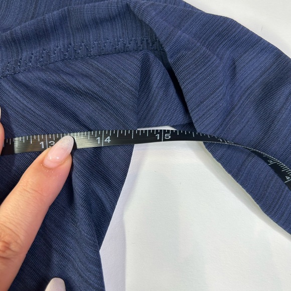 Athleta Lightweight Zip Up Blue Long Sleeve Hoodie - Picture 5 of 11